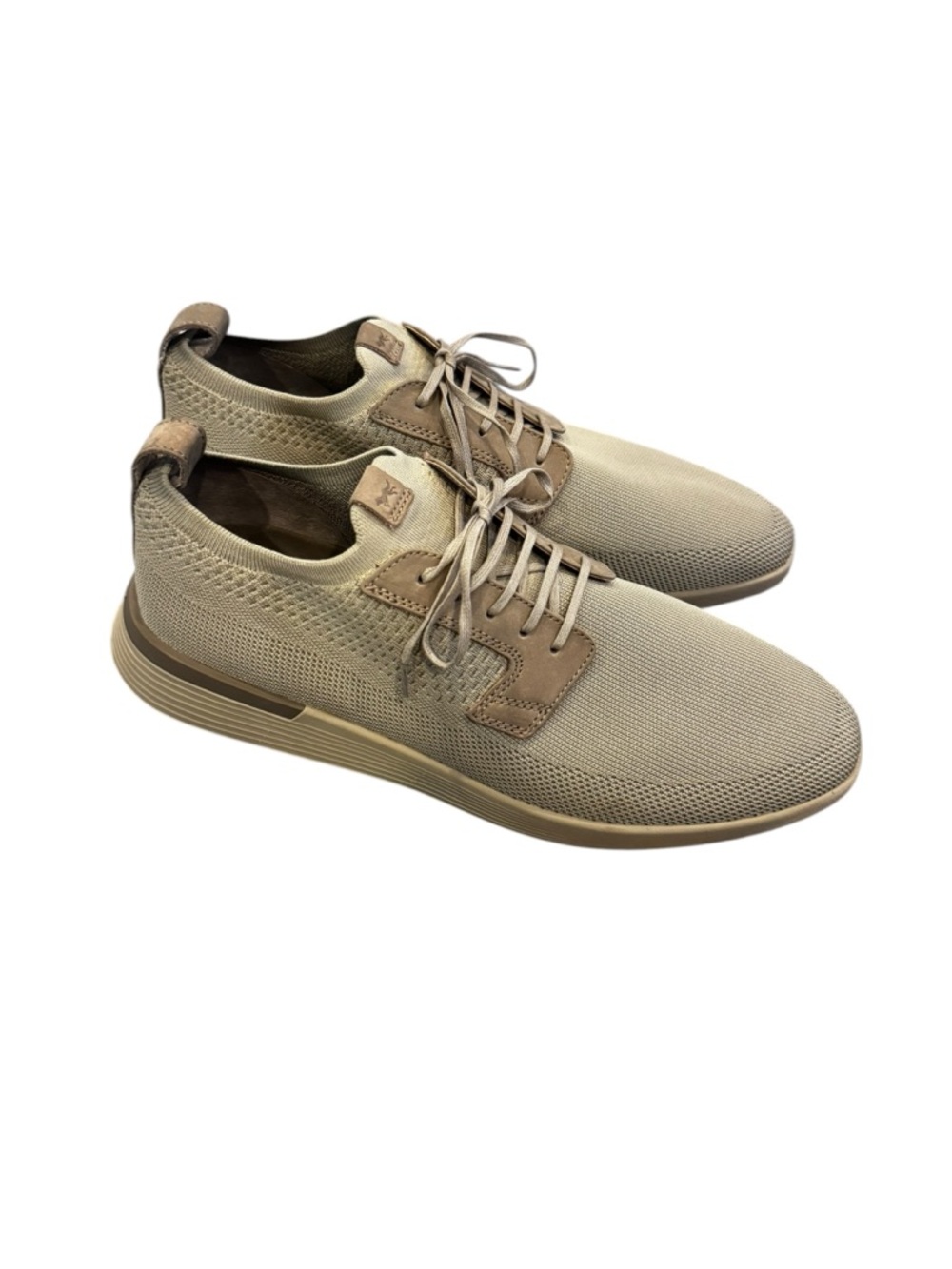 Wolf & Shepherd Swiftknit Derby sneakers in beige NWOT 11 men’s